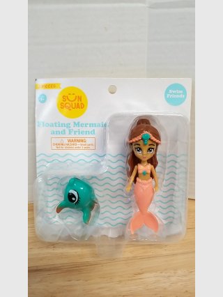 Sun Squad Floating Mermaid & Friend 2pc