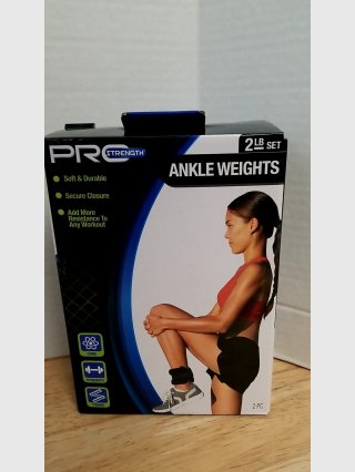 Pro Strength 2lb Ankle Weights Set
