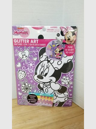 Disney Junior Minnie Glitter Art Kit