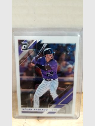 Nolan Arenado Optic Baseball Card COL #28