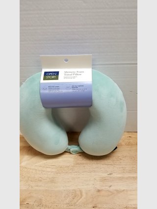 New Open Memory Foam Travel Neck Pillow