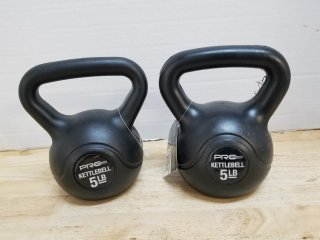 New 5lb kettle bells 