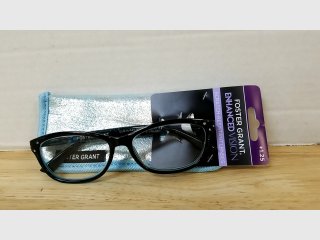 New Reading Glasses with Case +1.25