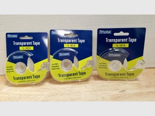 OfficeHub Transparent Tape 3-Pack