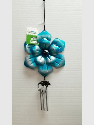 New Blue Flower Wind Chime