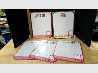 Let\'s Eat Dry Erase Boards & Menu