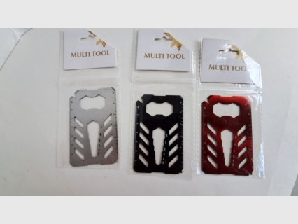 Multi-Tools Silver Black Red 3-Pack