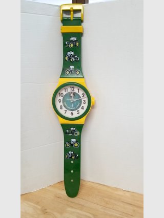 John Deere 3 foot wall clock 