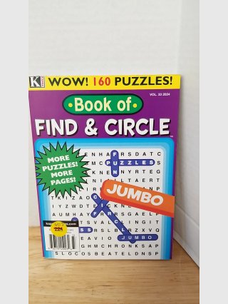 New Find & Circle Puzzle Book
