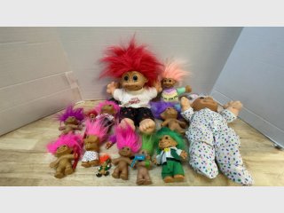 Lot of Troll Dolls