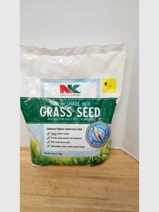 New Sun & Shade Grass Seed Mix 2.5lb