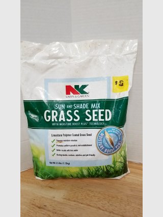 NK Lawn & Garden Sun & Shade Grass Seed 2.5lb