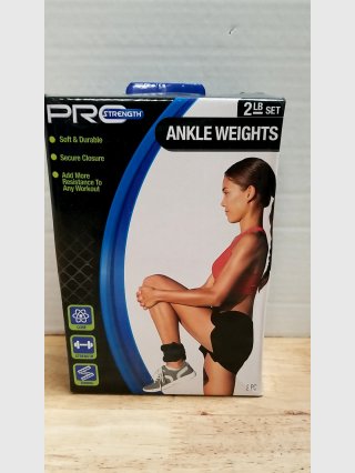New Pro Strength 2lb Ankle Weights Set