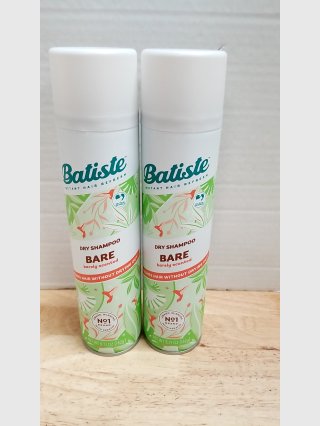 Batiste Bare Dry Shampoo 2 Cans