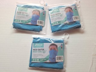 3 new neck gaiters