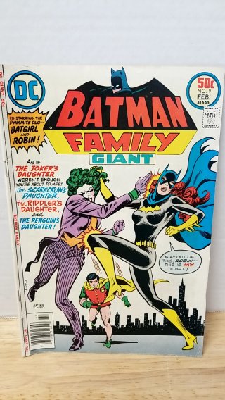 Batman Family Giant Comic Book, No.9 , VG cond