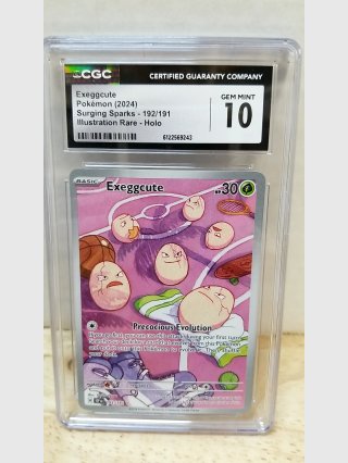Exeggcute Pokémon Card GEM MINT 10