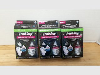 New Fresh Drop Bathroom Odor Preventer