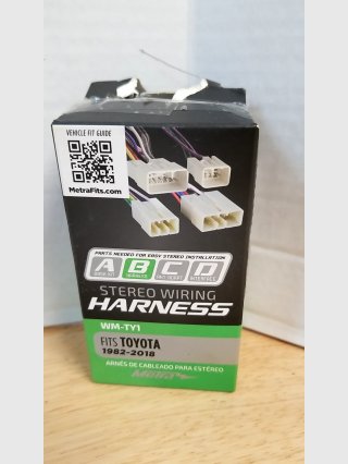 Metra Toyota Stereo Wiring Harness WM-TY1
