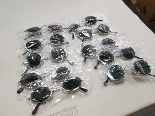 10 new pairs of sunglasses 