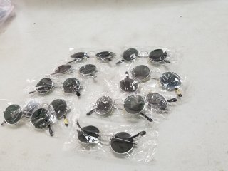 10 new pairs of sunglasses 
