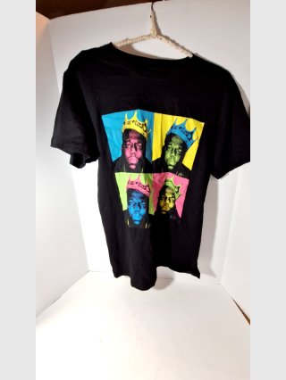 Biggie Smalls Pop Art T-Shirt, size medium