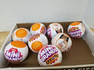 New zuru mini brands create toy, each approx 4 inch 