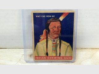 Wat-Che-Mon-Ne Indian Gum Card