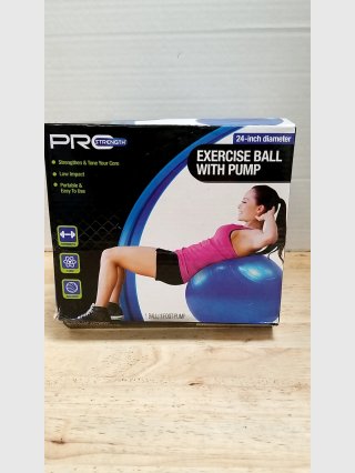 New ProStrength 24 exercise ball and pump