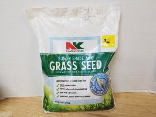 New grass seed 2.5 lbs