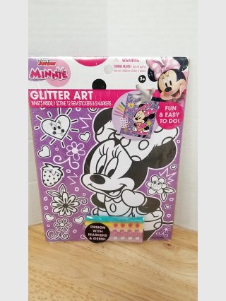 Minnie Mouse Glitter Art Kit