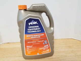 One gallon antifreeze/coolant 