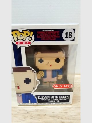 New Eleven with Eggos 8-Bit Pop Figure