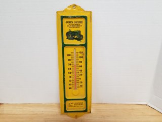 Old John Deere thermometer, 13 inch