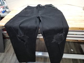 New ladies highest rise baggy jeans size 10/30