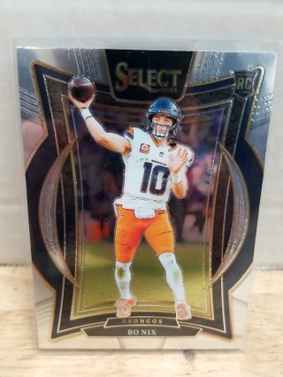 Bo Nix Broncos Rookie Card