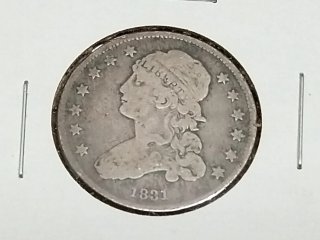 1831 Silver Bust Quarter