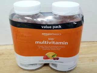 New Kids Multivitamin Gummies Pack, BB 7/2025