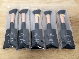 New 5 Angled Contour Makeup Brushes