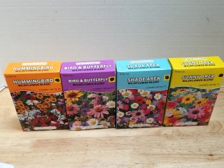 New Wildflower Seed Packets