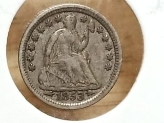 1853 Seated Liberty Silver Half Dime