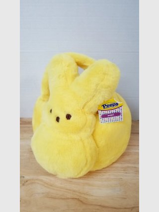 Peeps Yellow Chick Plush Bunny Toy