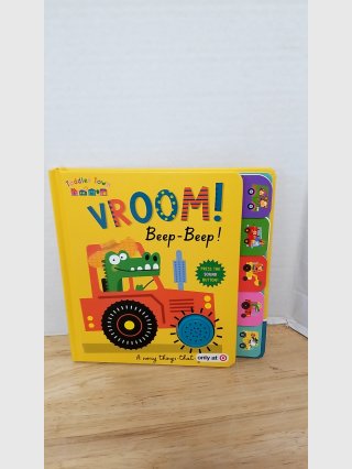 New Vroom Beep-Beep! Toddler Book