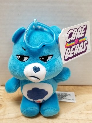New Blue Care Bears Keychain Plush