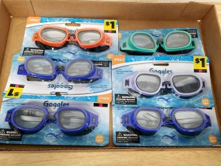 New Swim goggles in packaging