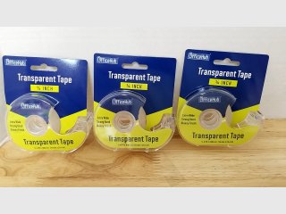 OfficeHub Transparent Tape 3-Pack