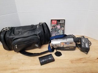 Sony handycam vision camera and Mash tv guide 