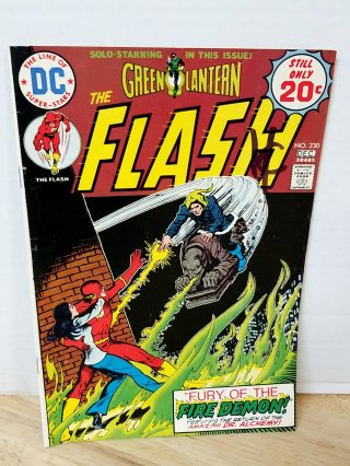 Flash #230 Comic Book, 20 cent, vg cond.