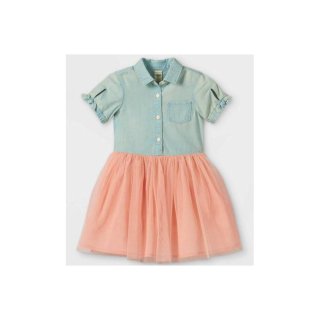 New OshKosh B'gosh Toddler Girls' Chambray T, 18m