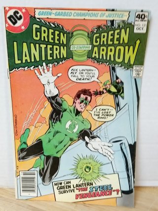 Green Lantern Comic Book, No. 121, 40 cent, vg cond